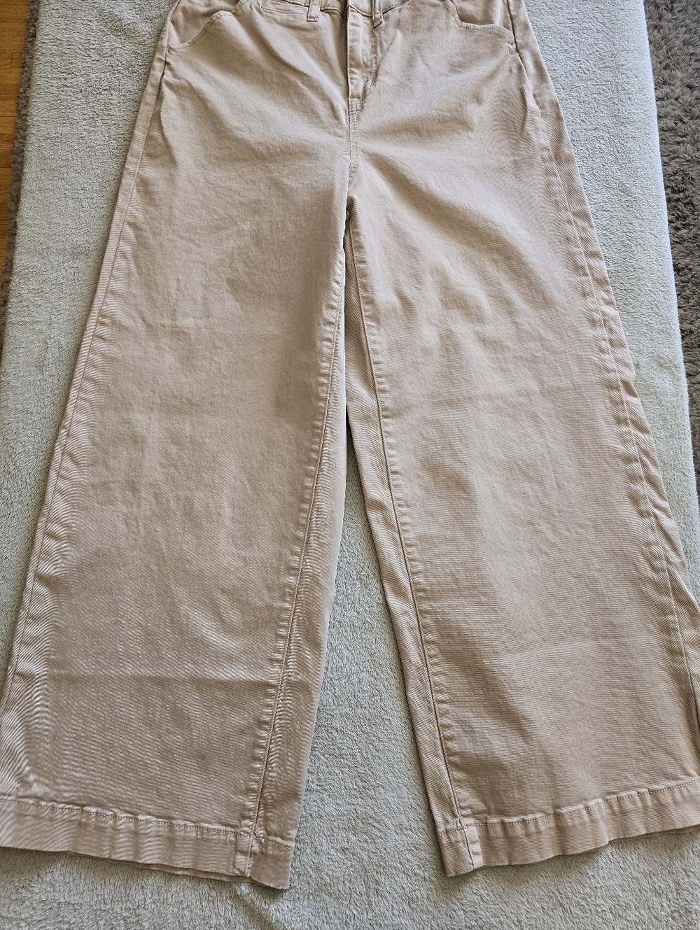 Torrid Wide Leg High-Rise Chino Pant Safari Size 12R - Picture 6 of 12